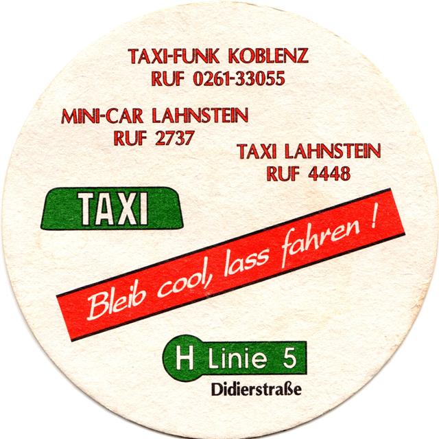 lahnstein ems-rp maxim rund 1b (215-taxi funk-grnrot)